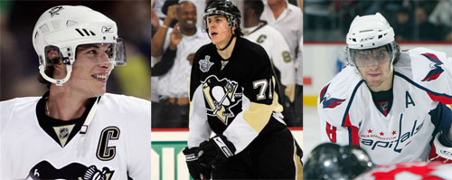 Sidney Crosby, Evgeni Malkin, or Alexander Ovechkin who is the best
