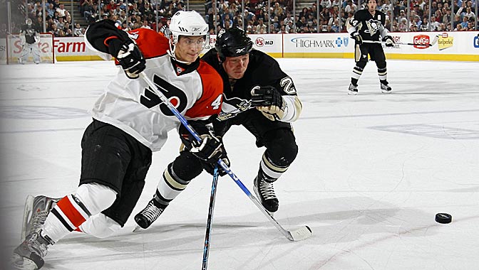 Ruslan Fedetenko and Luca Sbisa
