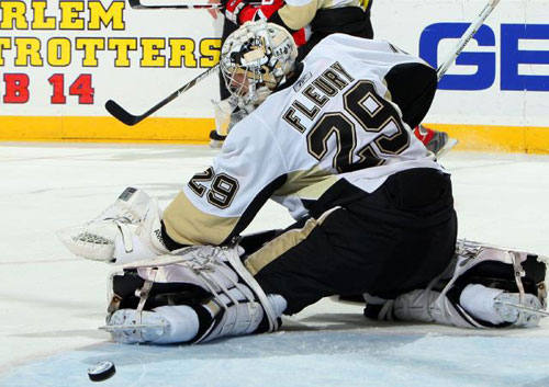 Fleury Shut down the Devils the last time the two teams met in December